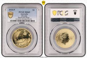 2010-P $1 Blowfly Backyard Bugs MS69