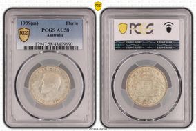 1939(m) Florin AU58