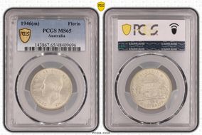 1946(m) Florin MS65