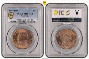 1948 (m) 1D KM-36 MS64RB