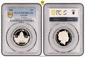 2001 20C Victoria PR70DCAM