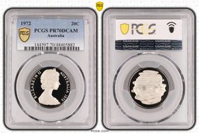 1972 20C PR70DCAM