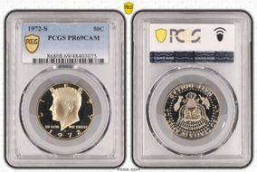 1972-S 50C PR69CAM
