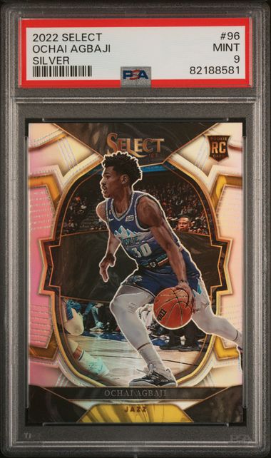 2022 Panini Select Silver #96 Ochai Agbaji front