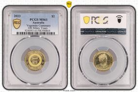 2023 $2 Vegemite Centenary Colorized 100 Mitey Years MS61