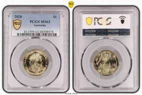 2020 $1 MS63