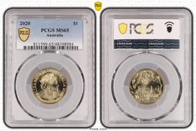 2020 $1 MS65