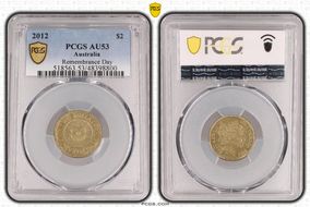 2012 $2 Remembrance Day AU53