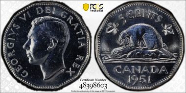 1951 5C Low Relief SP64