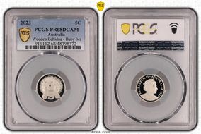 2023 5C Wooden Echidna - Baby Set PR68DCAM