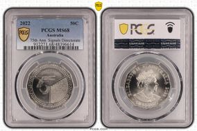 2022 50C 75th Ann. Signals Directorate MS68