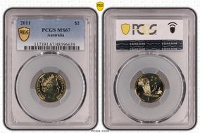 2011 $2 MS67