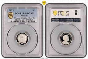 2023 5C Wooden Echidna - Baby Set PR69DCAM