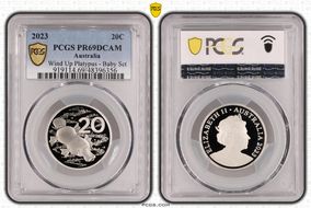 2023 20C Wind Up Platypus - Baby Set PR69DCAM