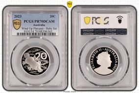 2023 20C Wind Up Platypus - Baby Set PR70DCAM