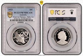 2023 20C Wind Up Platypus - Baby Set PR70DCAM