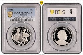 2023 50C Plush Toy COA - Baby Set PR70DCAM