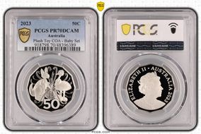 2023 50C Plush Toy COA - Baby Set PR70DCAM