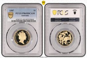 1987 $1 PR69DCAM