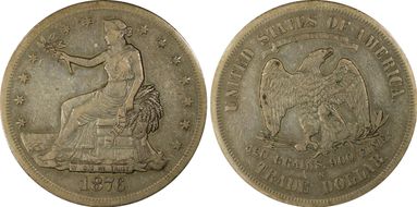 1876-S T$1 XF40