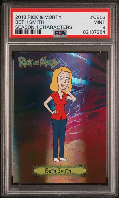 2018 #CB03 Cryptozoic Rick Morty front