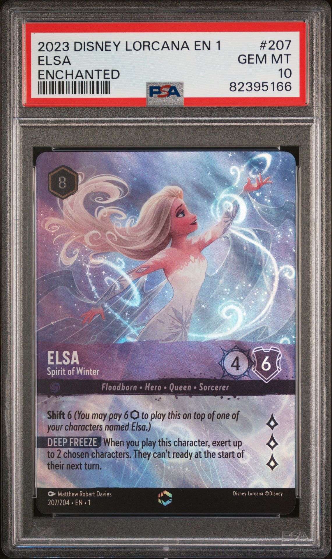 2023 Disney En1 Enchanted ENCHANTED #207 Elsa front