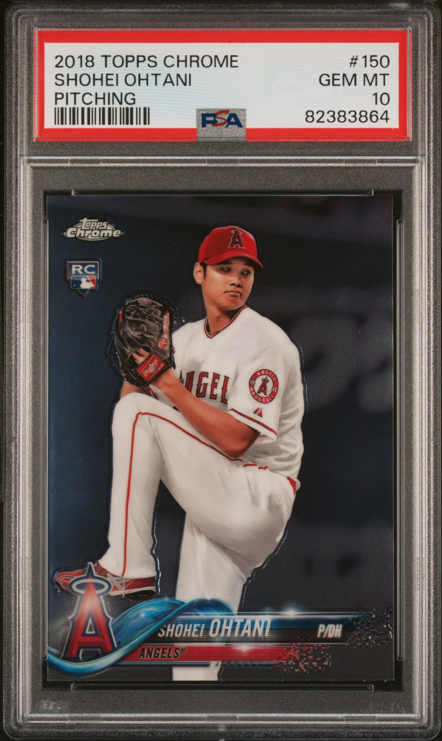Triple Play Cards's 2018 Topps Chrome Shohei Ohtani Pitching (Base