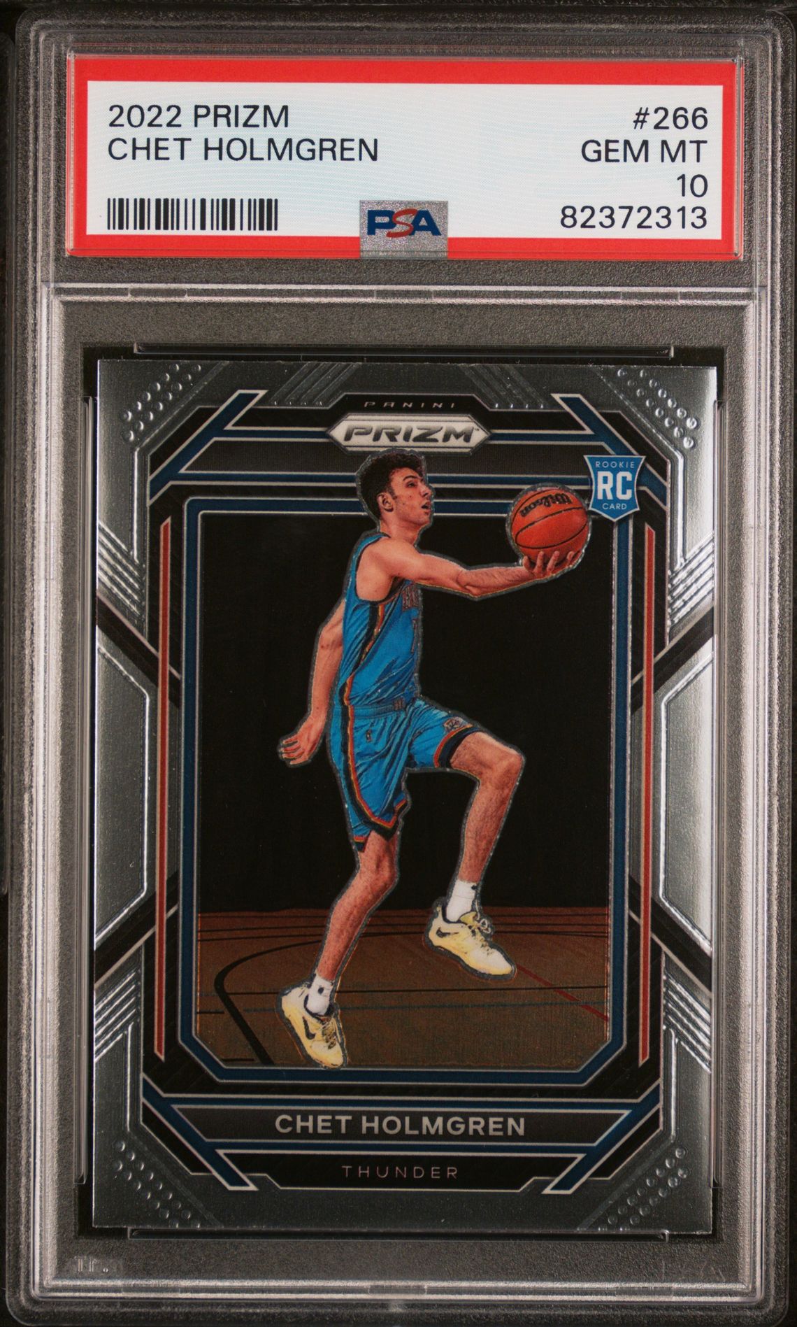 2022 Panini PANINI PRIZM RED ICE #266 Chet Holmgren front