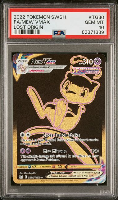 2022 Pokemon Japanese Sword & Shield Vstar Universe 110 Giratina V – PSA  GEM MT 10 on Goldin Auctions