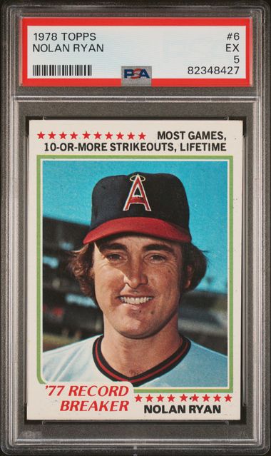 1988 Topps Mini Leaders #50 Nolan Ryan - NM-MT