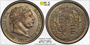 1817 Shil S-3790 MS64+