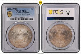 (1904)甲辰 $1 LM-258 K-101 Dots MS64+