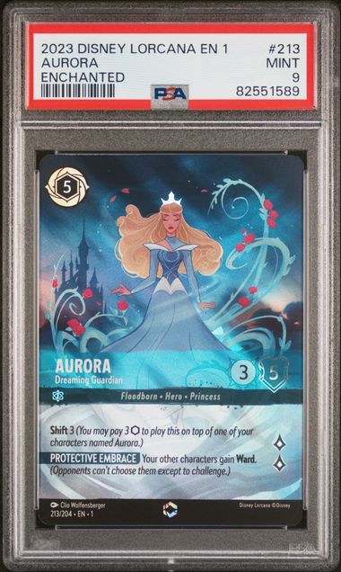 PSA10Disney Lorcana オーロラ #213エンチャンテッド PSA10Disney Lorcana オーロラ #213エンチャンテッド - メルカリ