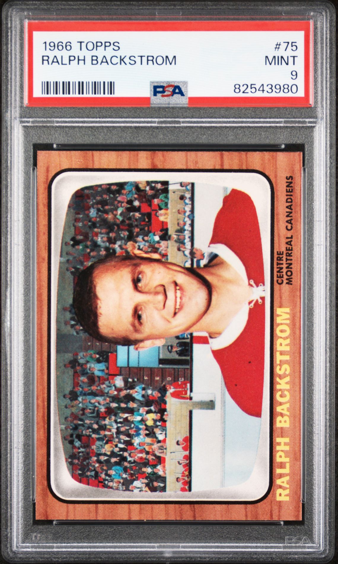 1966 Topps TOPPS #75 Ralph Backstrom front