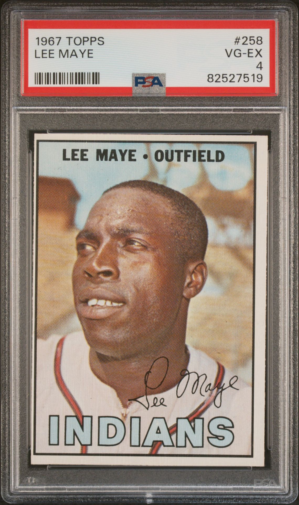 1967 Topps Lee Maye #258 Vg-Ex 4 front