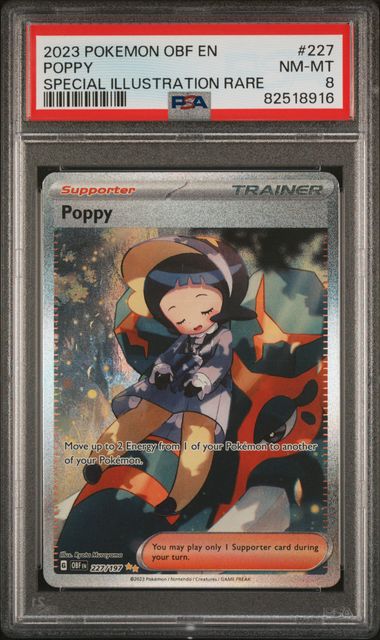 Poppy Obsidian Flames Pokemon Card