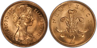 1980 2p S-C1 New Pence MS65RD