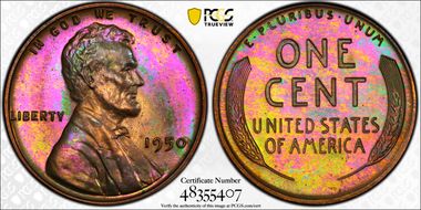 1950 1C PR65BN