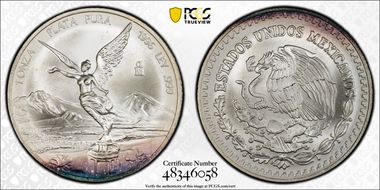 1996-Mo Onza Libertad Ag MS67