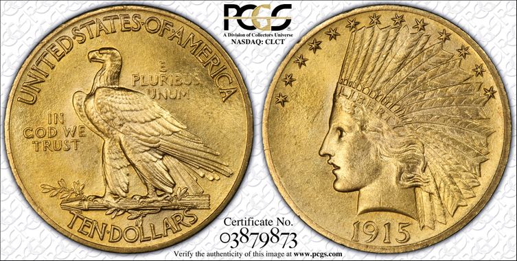 Cert 03879873 - Coin Image