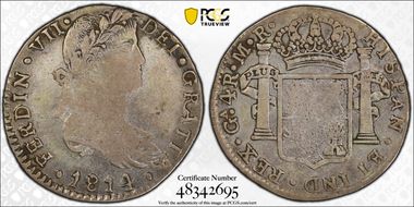 1814-Ga MR 4 R Ga4.4.3 MB w/Berries Crn A VF25