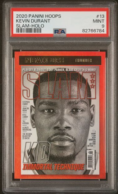 2020 Panini Holo #13 Kevin Durant front