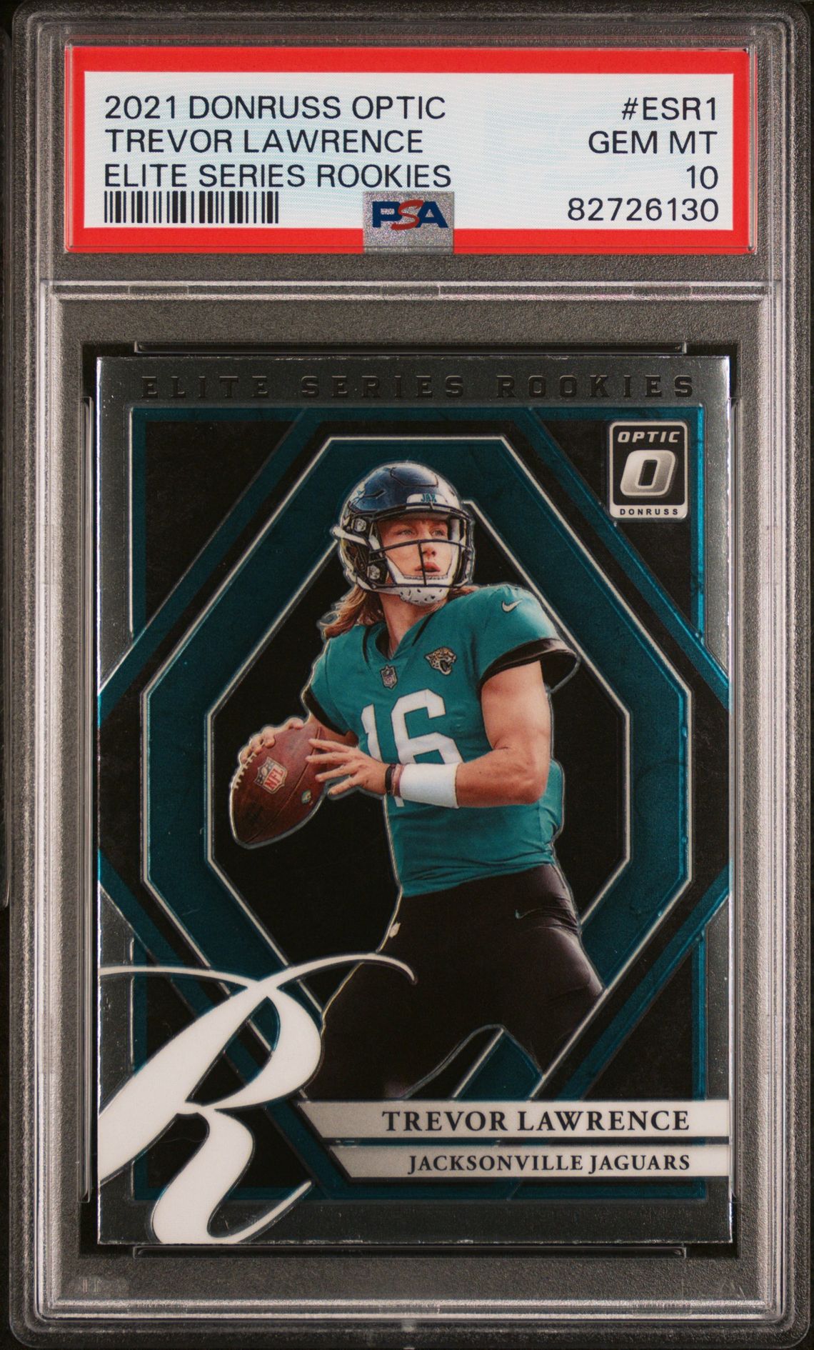 2021 Panini PANINI DONRUSS OPTIC ELITE SERIES ROOKIES #ESR1 Trevor Lawrence front