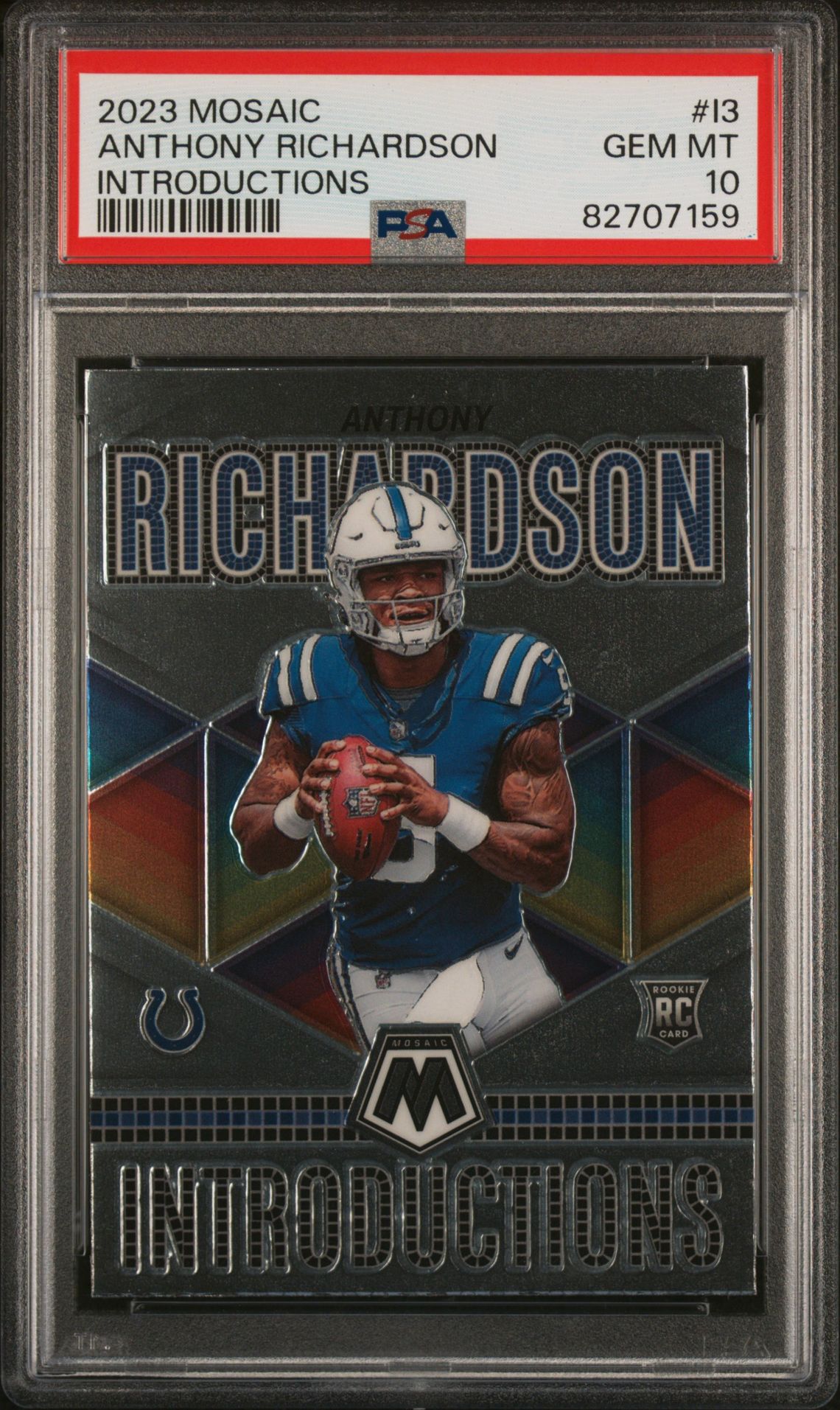 2023 Panini Panini Mosaic Introductions #I3 Anthony Richardson front