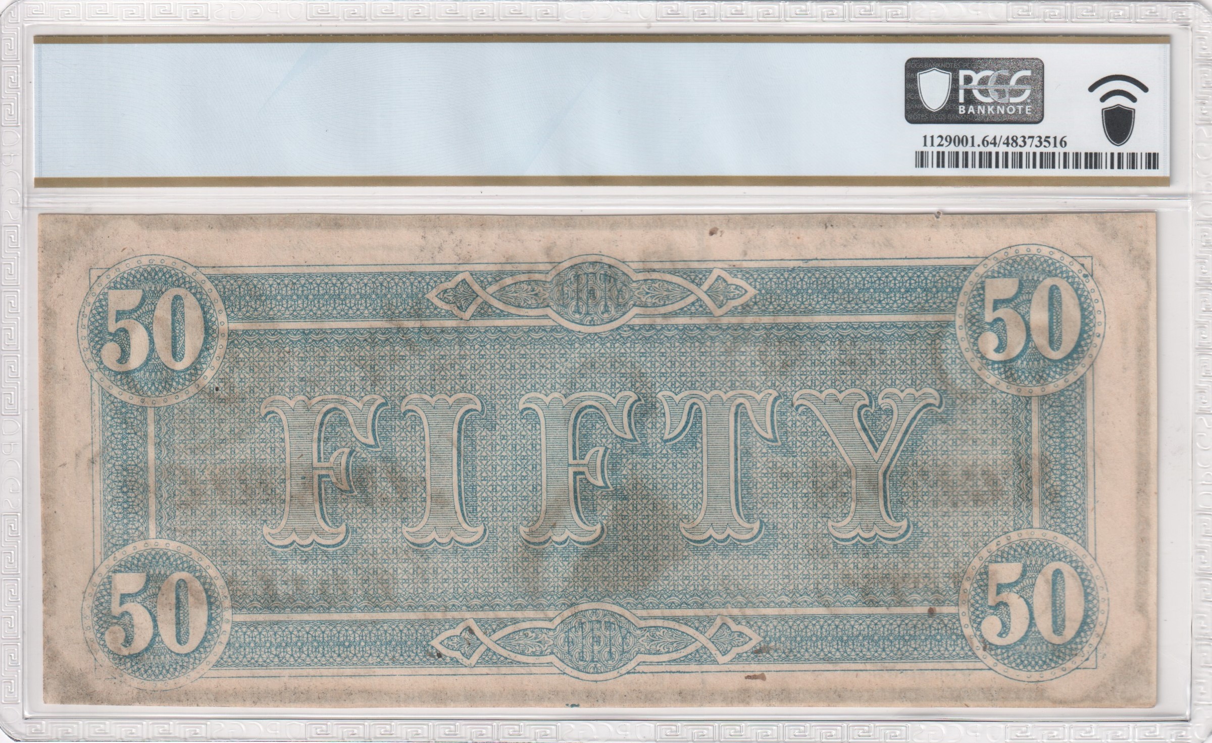 PCGS Certificate Verification Banknote Details For Cert #48373516