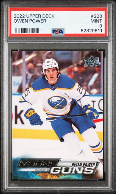 2022 Upper Deck UPPER DECK FRENCH #228 Owen Power front
