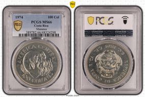 1974 100 Col Manatee MS66