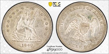 1860 25C AU55