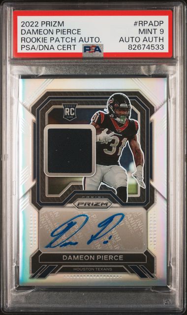 2022 Panini Prizm #RPADP Pierce front