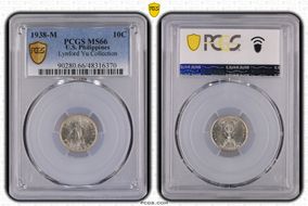 1938-M 10C MS66